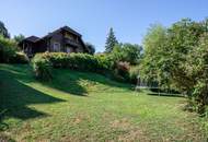 Ein Zuhause zum Wohlfühlen: Großzügiges Holzblockhaus mit Garten und moderner Haustechnik