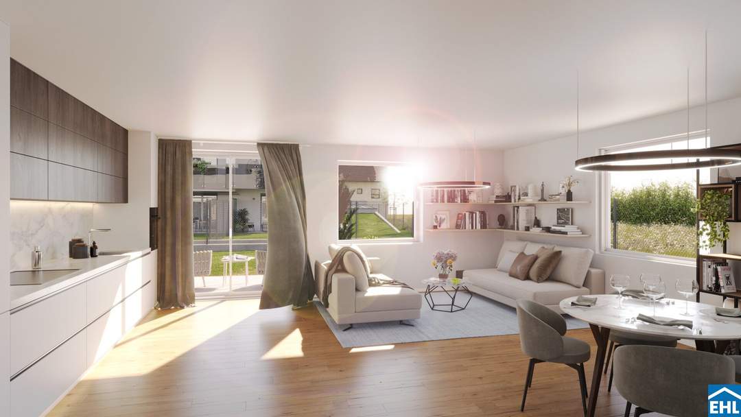 Living in 23 – Smart Wohnen in nachhaltiger Holz-Hybridbauweise in Liesing!