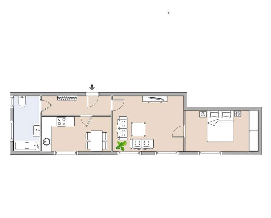 2,5-Zimmerwohnung an der südsteirischen Weinstraße