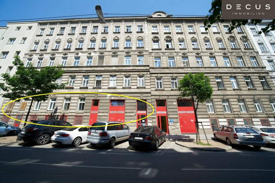 + + + NÄHE MATZLEINSDORFERPLATZ + + + unsanierte EG-Fläche für 3 Jahre mit Straßenzugang + + +, Gewerbeobjekt-miete, 543,24,€, 1050 Wien 5., Margareten