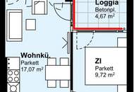 Charmante 2-Zimmer-Wohnung mit Loggia im 3. Bezirk