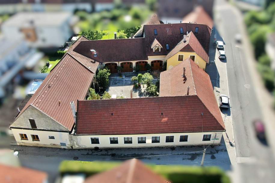 Tradititioneller Vierkanthof mit 2 Wohnhäusern, Heurigenlokal &amp; Hofladen Nähe Stift Göttweig bei Krems, Haus-kauf, 590.000,€, 3511 Krems(Land)