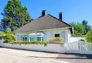 Grünruhelage in Mauerbach. Einfamilienhaus mit großem Garten und schöner Fernsicht