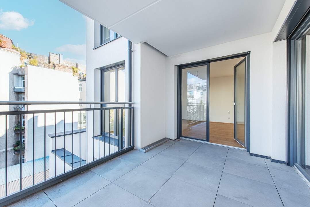 Großzügige 2-Zimmer-Wohnung mit Balkon im 4. Bezirk!
