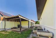 Sehr großer Bungalow mit 2 Terrassen, Keller, Dachausbaureserve, Garage mit 2 Stellplätzen