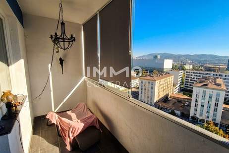 Kleine möblierte Wohnung in Linz mit Loggia, und Garagenplatz, Wohnung-kauf, 109.900,€, 4020 Linz(Stadt)