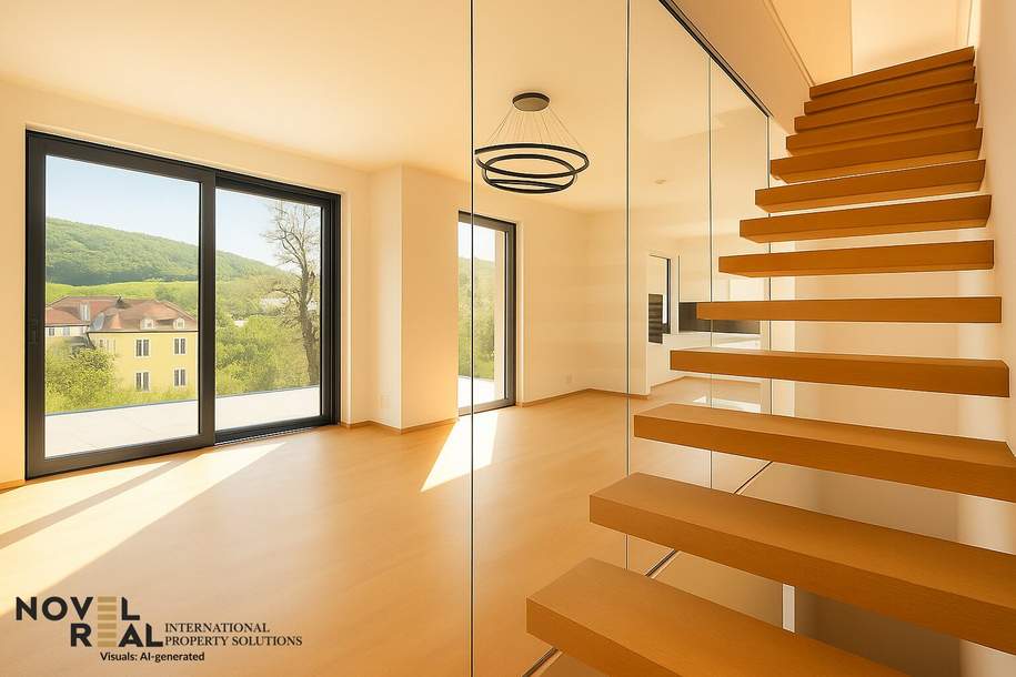Luxuriöse Stadtvilla in den historischen Hameau Hills! VILLE NEUVE - EINFACH LEBEN!, Haus-kauf, 1190 Wien 19., Döbling