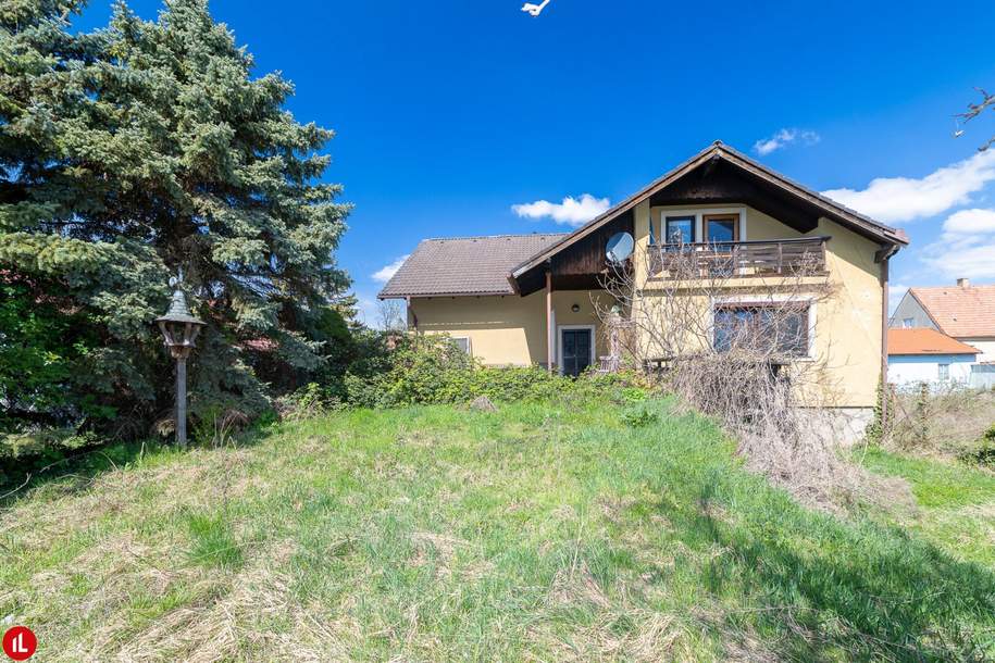 Großzügiges Grundstück (1.845 m²) mit Bestandshaus | Ruhe, Grünlage &amp; Entwicklungspotenzial, Haus-kauf, 549.000,€, 2435 Bruck an der Leitha