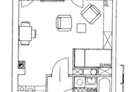 1-Zimmer Wohnung mit Balkon in Grünruhelage und U4-Nähe