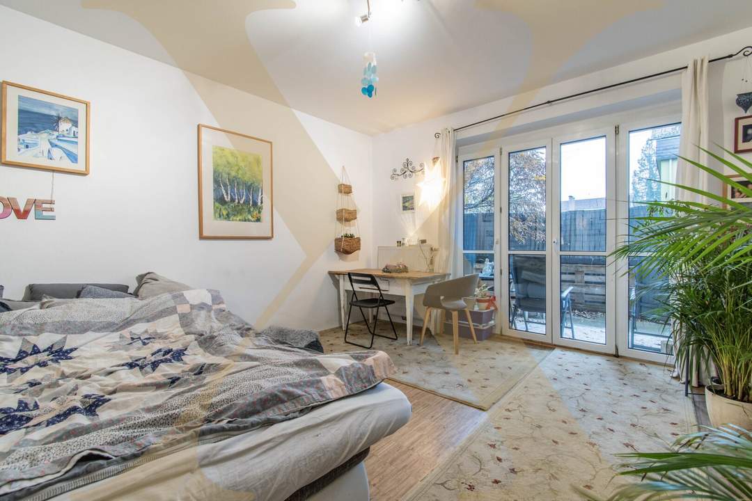 Helle 2-Zimmer-Wohnung mit Einbauküche und Terrasse im Zentrum von Traun zu vermieten!