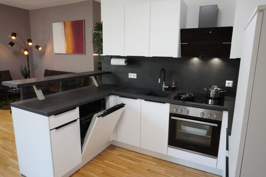 Provisionsfrei - Moderne Wohnung in bester Lage – nahe dem See und des Zentrums, Wohnung-miete, 1.290,00,€, 9201 Klagenfurt Land