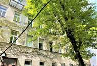 TERRASSENHIT, U1-NÄHE, 84 m2 Dachgeschoß mit 30 m2 Terrasse, 2 Zimmer, Wohnküche, 2 Bäder, Parketten, Viktorgasse