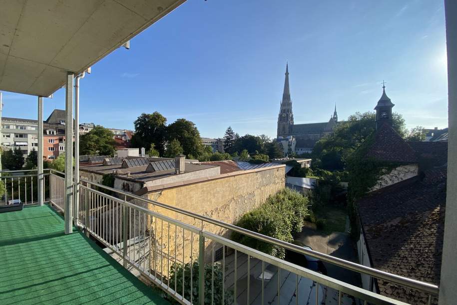 Charmante Singlewohnung mit Blick auf den Mariendom!, Wohnung-miete, 882,00,€, 4020 Linz(Stadt)