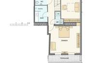 FULLY FURNISHED ROOFTOP APARTMENT WITH AC_Spacious living-dining area & 2 bedrooms