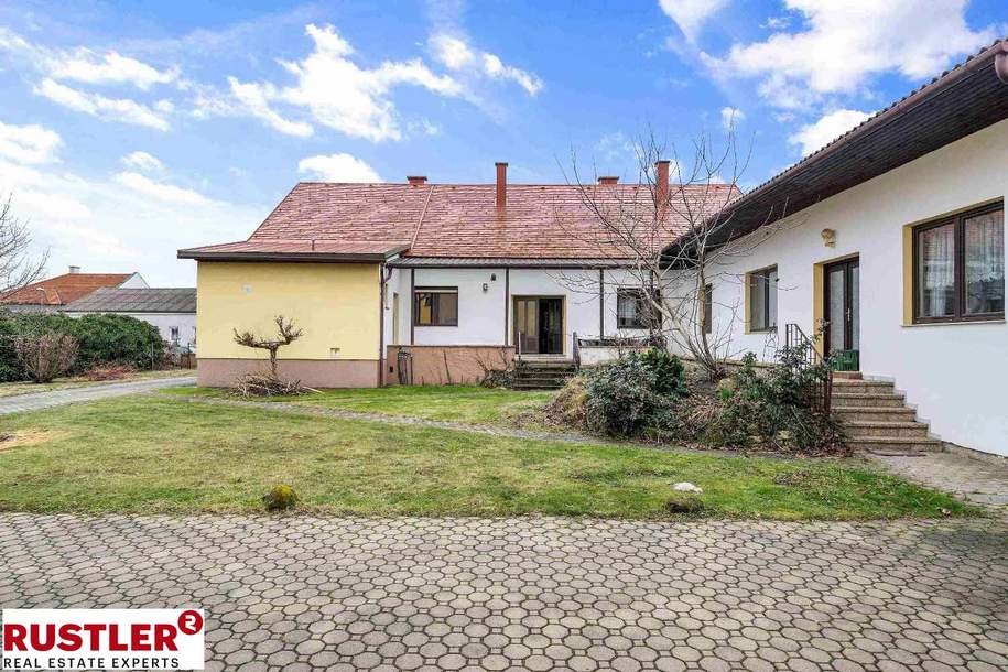 Attraktive Kombination aus Wohnen &amp;Vermieten: Pension in bester Lage von Illmitz, Haus-kauf, 620.000,€, 7142 Neusiedl am See