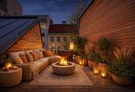 Urban Living Deluxe - 5-Zimmer Atelierwohnung im New York Loft-Stil mit Weinkeller, Terrasse &amp; Garage