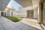 Ostseitige 2-Zimmer-Gartenwohnung – top angebundener Erstbezug BEIM DONAUUFER