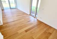 Ein Stück Natur – ganz für sich allein! Das perfekte Familienparadies! Geniale Neubauwohnung mit WOW-Effekt! Riesiger Eigengarten und Terrasse + 4 Zimmer + Grün wohin das Auge reicht + Luftwärmepumpe!