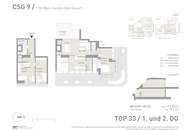 Sehr helle und klimatisierte DG Wohnung mit schöner Terrasse und Fernblick!!!