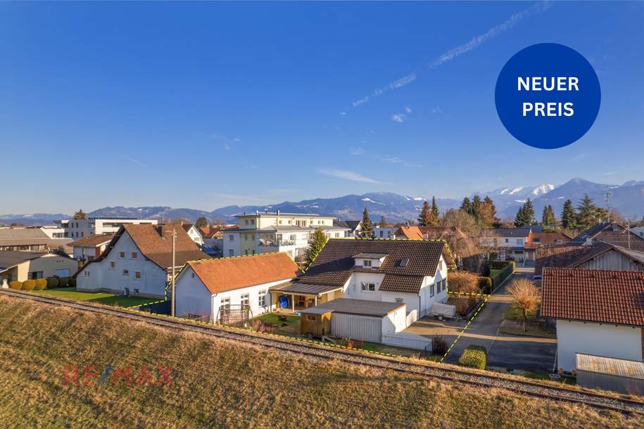 Einzigartiges Ensemble in Lustenau: Wohnhaus und einstiges Stickereigebäude am Ende einer Sackgasse, Haus-kauf, 6890 Dornbirn