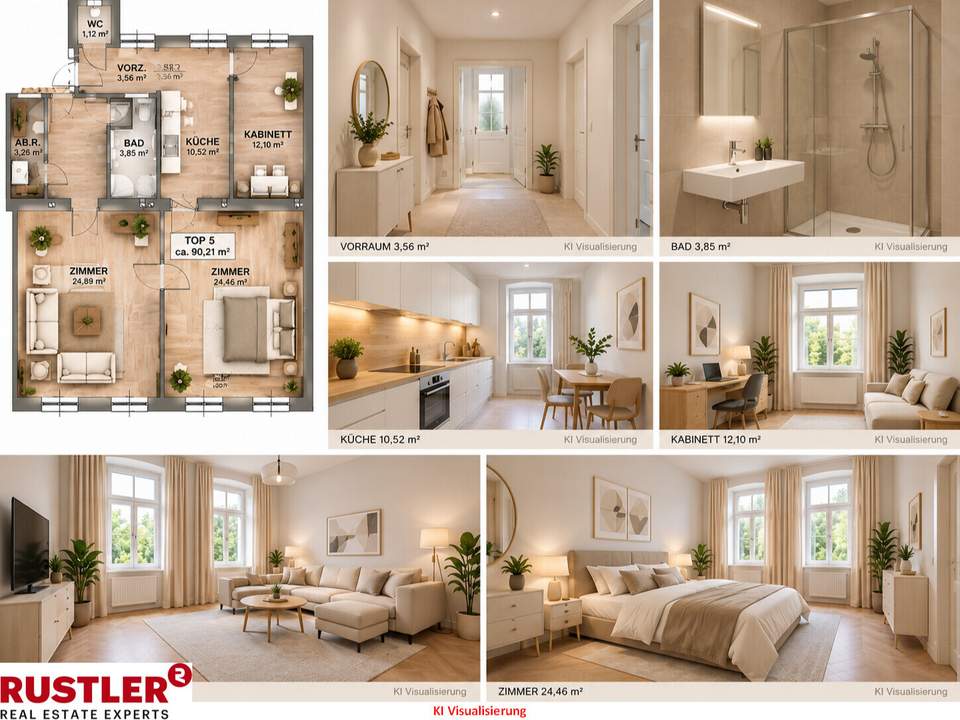 DIE 4 DIE MEHR KANN. - 90 m² WOHNEN. 32 m² GARTEN. MEHR VOM LEBEN! – Eigentum in Floridsdorf