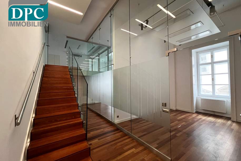 DPC |Exklusives Büro mit Galerie in Bestlage 1010!, Gewerbeobjekt-miete, 4.388,29,€, 1010 Wien 1., Innere Stadt