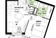 ERSTBEZUG mit Loggia | 2-Zimmer Neubauwohnung | Fernwärme | Fassadenbegrünung | TG-Stellplatz optional | Nachhaltiges Wohnbauprojekt