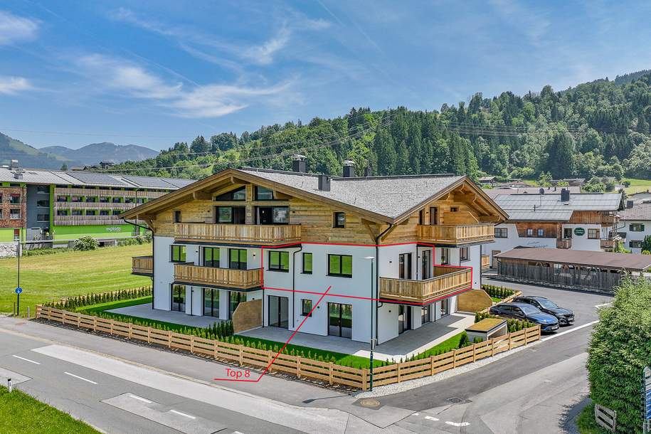 Neubauprojekt mit 10 exklusiven Wohnungen - Top 8, Wohnung-kauf, 907.774,€, 6380 Kitzbühel