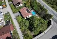 Tirolerhaus mit großem Garten, Pool und Baugrund – attraktive Lage in Scharnitz-Gießenbach