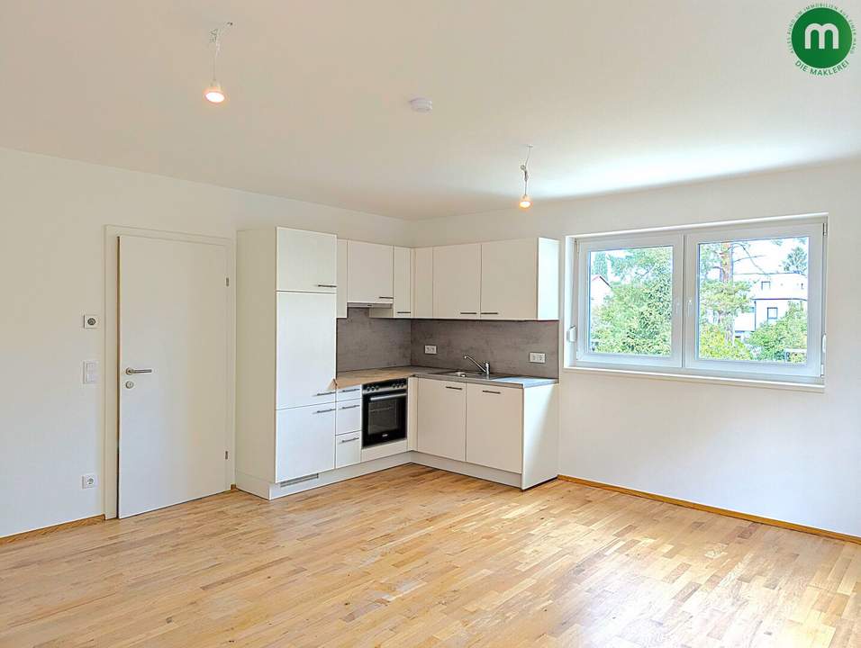 Nahe an den Donau Auen – Neubauwohnung mit Balkon