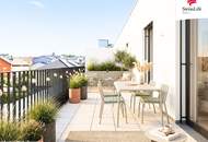 Wohnkomfort pur: Neuwertige 2- oder 3-Zimmer-Wohnung mit West-Eckterrasse & Stellplatz