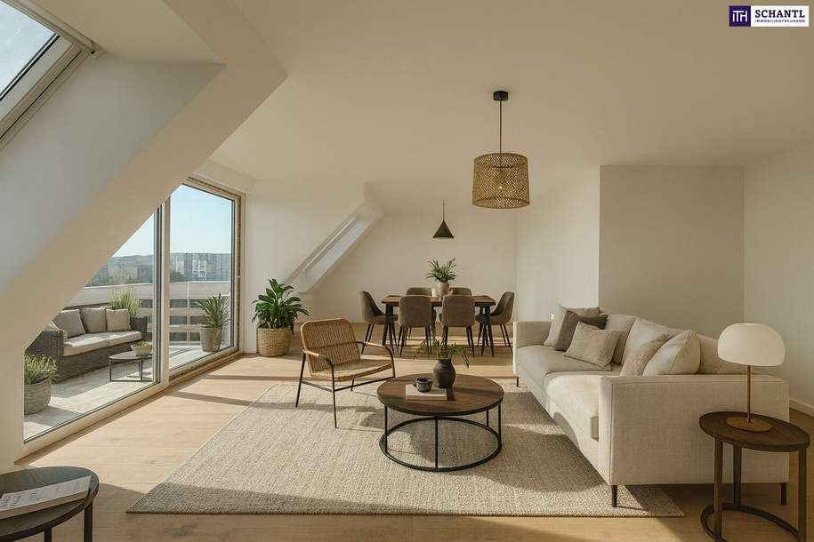 ++ LUXURY LIVING ++ Exklusive Dachgeschosswohnung + ERSTBEZUG, Wohnung-kauf, 729.000,€, 1200 Wien 20., Brigittenau