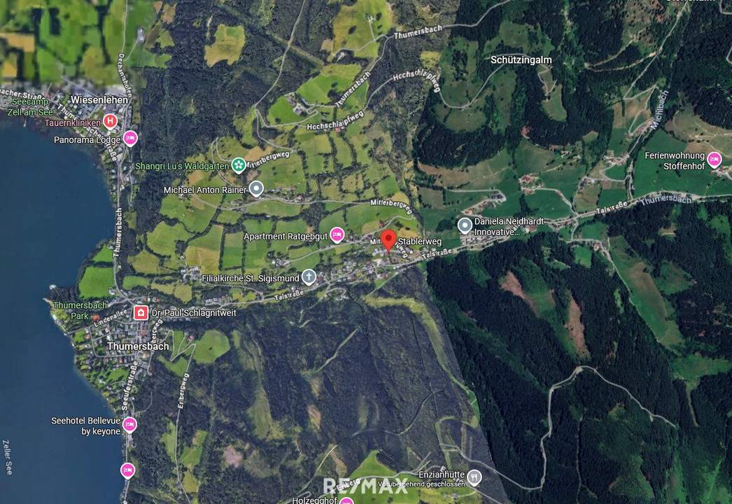 Baugrundstück in sonniger Lage von Thumersbach - Mitterberg