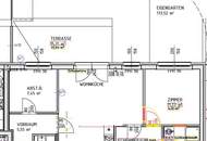 Moderner 2,5-Zimmer-Neubau mit sehr großem Garten