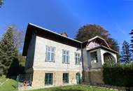 Charmante Jahrhundertwende-Villa auf Südhang im Pressbaumer Zentrum - TEILSANIERT!