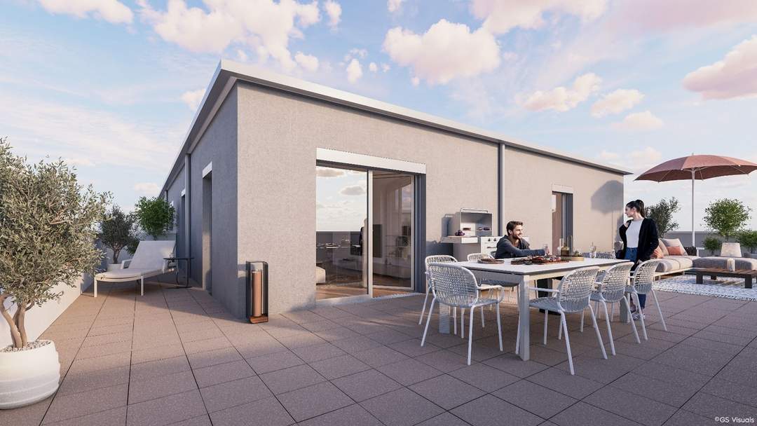 ZIELGERADE Eisenstadt Tür 77 - DACHGESCHOSS MIT TERRASSE - provisionsfrei direkt vom Bauträger