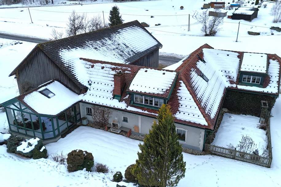 saniertes Bauernhaus mit Stallung und großem Stadel, Haus-kauf, 379.000,€, 3633 Zwettl