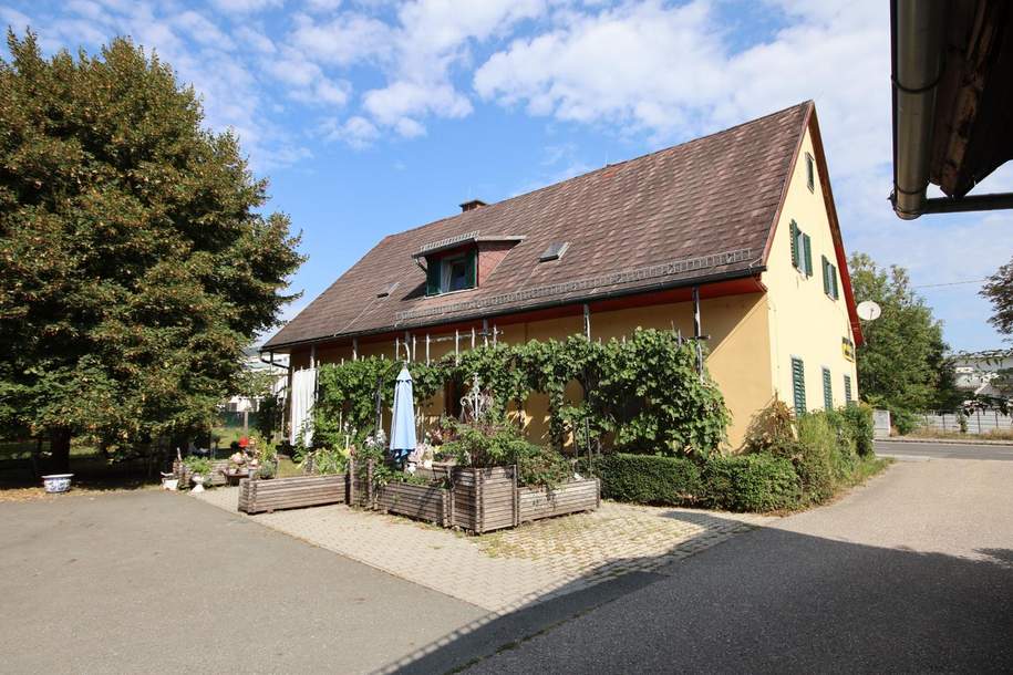 Familienhaus vielseitig nutzbar – Garten, Büro und Werkstatt, Haus-miete, 1.999,00,€, 8054 Graz(Stadt)