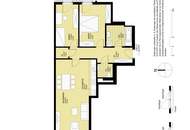 Moderne 3-Zimmer Loggiawohnung mit neuer Küche