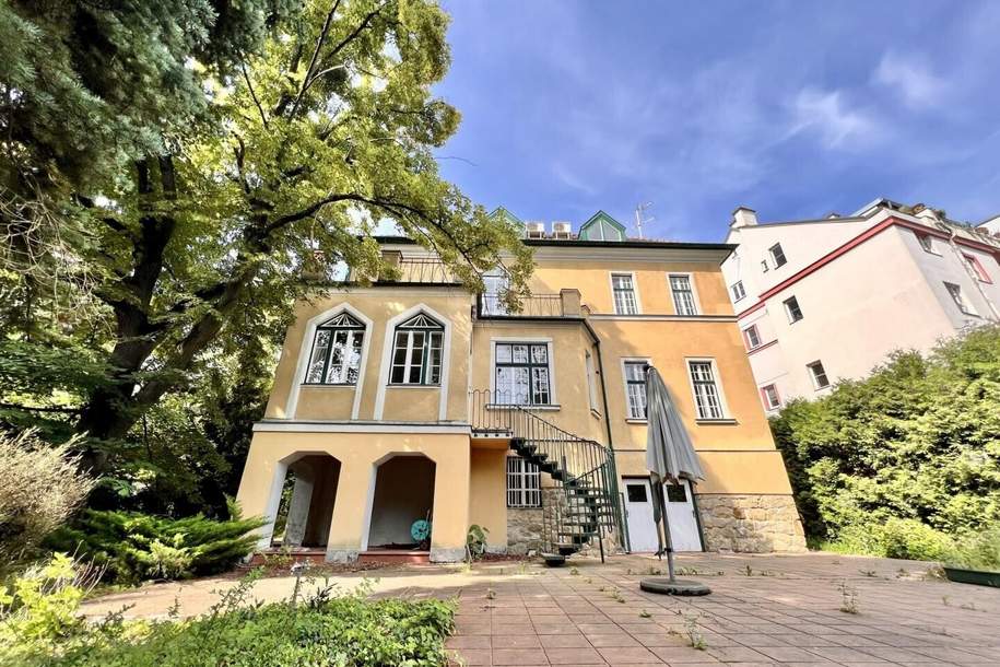 360° TOUR // REPRÄSENTATIVES EINFAMILIENHAUS in GERSTHOFER COTTAGELAGE, Haus-kauf, 4.600.000,€, 1180 Wien 18., Währing