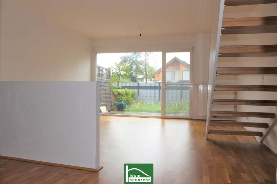 Reihenhaus-Feeling in Ruhelage - Moderne Maisonette mit einladendem Eigengarten! Ab Mai 2025! - JETZT ZUSCHLAGEN, Wohnung-miete, 1.178,74,€, 1230 Wien 23., Liesing