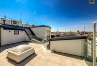 Elevate 1090 – Erstbezug: Luxus Dachgeschoss - Maisonette Wohnung (klimatisiert) mit großer Dachterrasse nahe U6 Alser Straße, AKH!