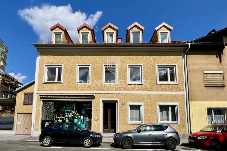 Stadtzentrum Zinshaus ca. 400 m² – 5 % Rendite möglich, neusanierte Wohnungen & großer Garten!, Gewerbeobjekt-kauf, 790.000,€, 8020 Graz(Stadt)