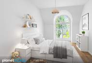 Exklusives Wohnen zwischen Schloss Schönbrunn und Hietzing: Maisonettewohnung mit Loggia