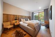 Gartenwohnung mit Bergblick – exklusiver Wohnkomfort