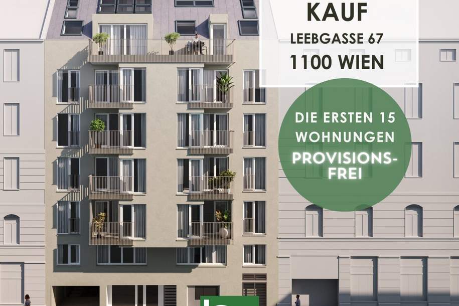 Limitiert provisionsfrei! – AUFLEEBEN – Modernes Wohnen mit inkludierter Einbauküche in ruhiger Seitengasse beim Paltramplatz – Ideal für Anleger!, Wohnung-kauf, 230.900,€, 1100 Wien 10., Favoriten