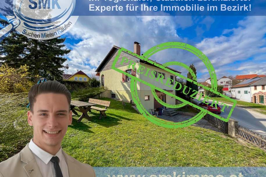 Neuer Preis! Idyllisches Haus mit großem Garten!, Haus-kauf, 280.000,€, 3562 Krems(Land)