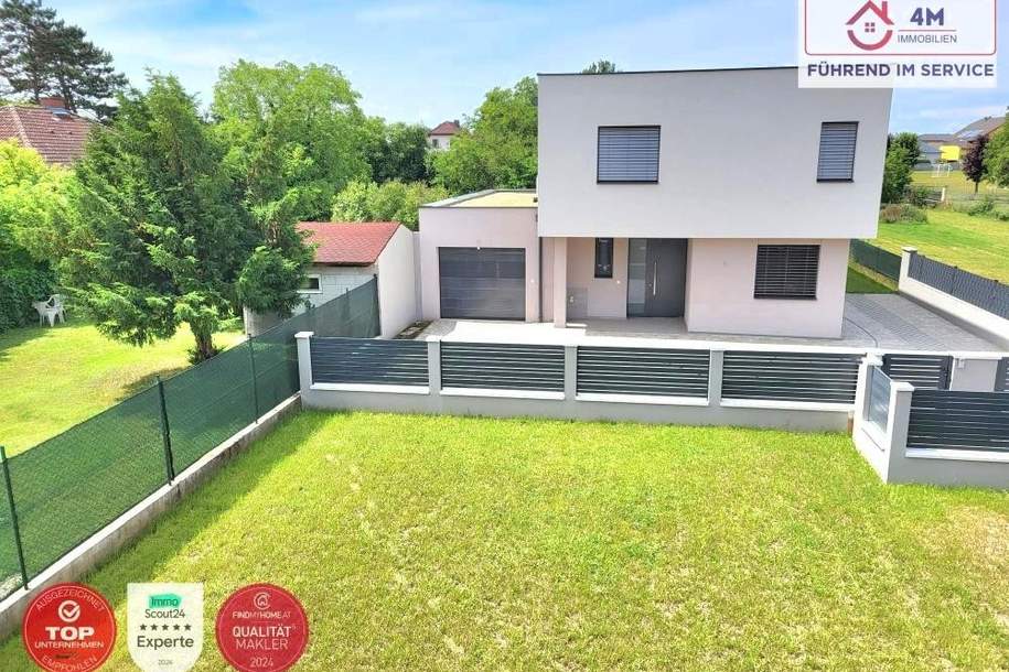 TOP PREIS - Traumvilla mit großem Garten, Awimming Pool und Garage in Strasshof an der Nordbahn, Haus-kauf, 695.000,€, 2231 Gänserndorf