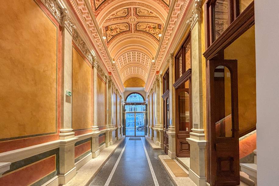 Repräsentatives Büro im prachtvollen Palais Schwab, Gewerbeobjekt-miete, 5.801,55,€, 1010 Wien 1., Innere Stadt