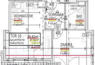 Muhr58 | Smarte 2-Zimmerwohnung mit Balkon | Erstbezug | Top Anlegerobjekt